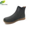 Black Factory Rubber Work Boots Men